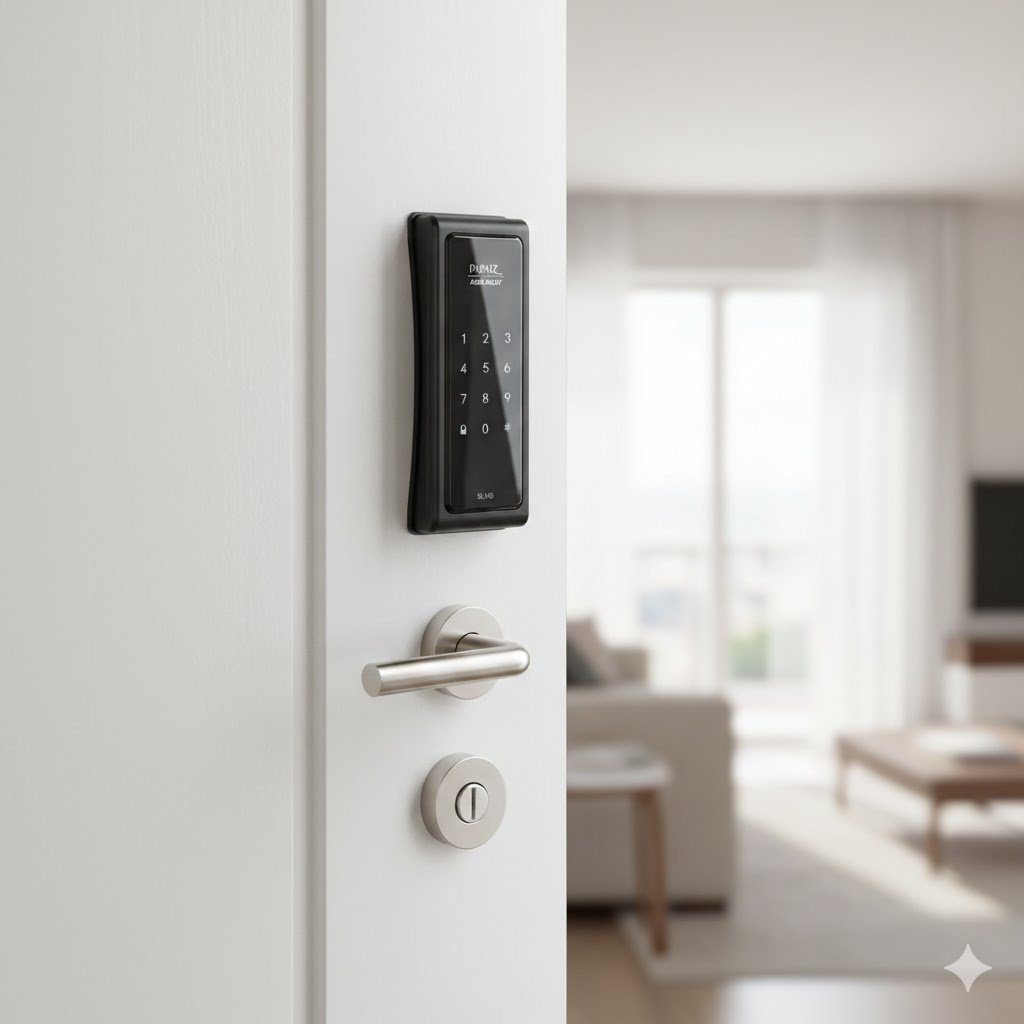 Fechadura Papaiz SL1402 instalada